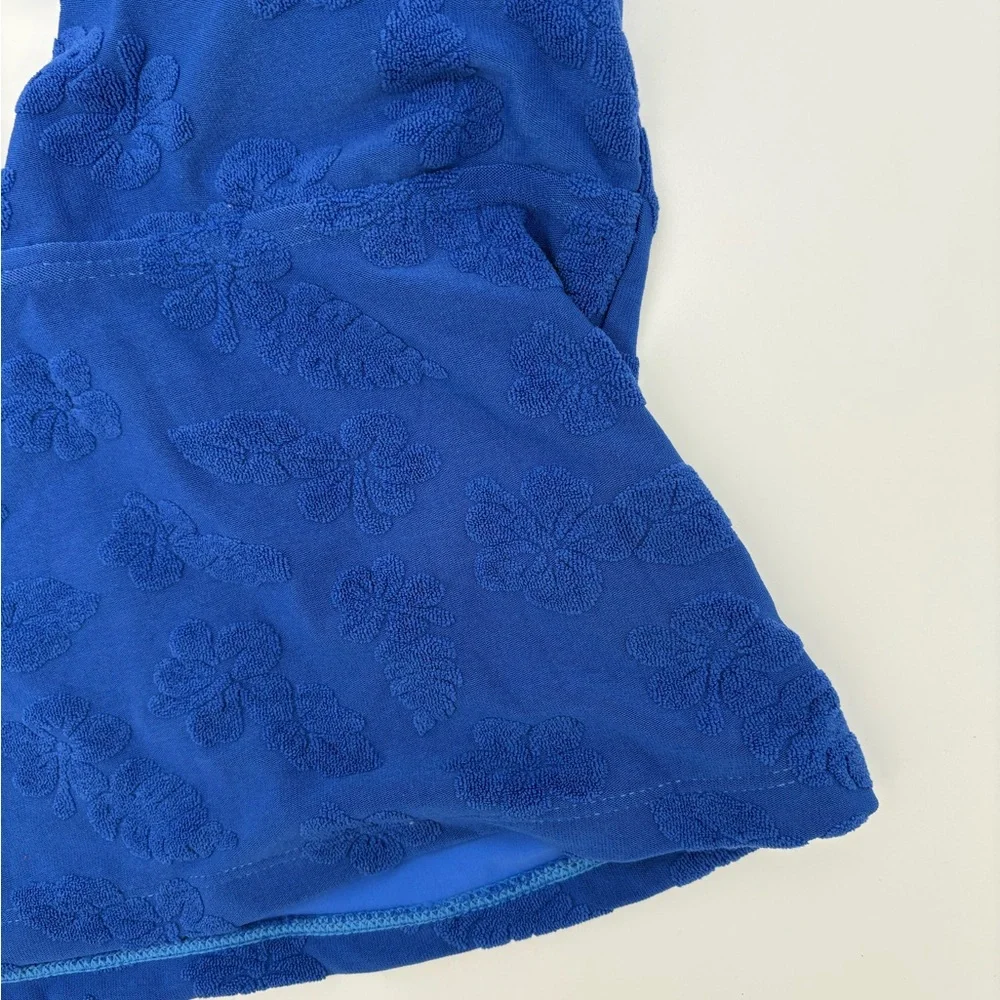 Elegant Blue Floral Bikini Set - Picture 9 of 10